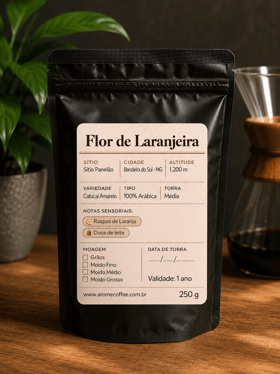 Café Arome Flor de Laranjeira