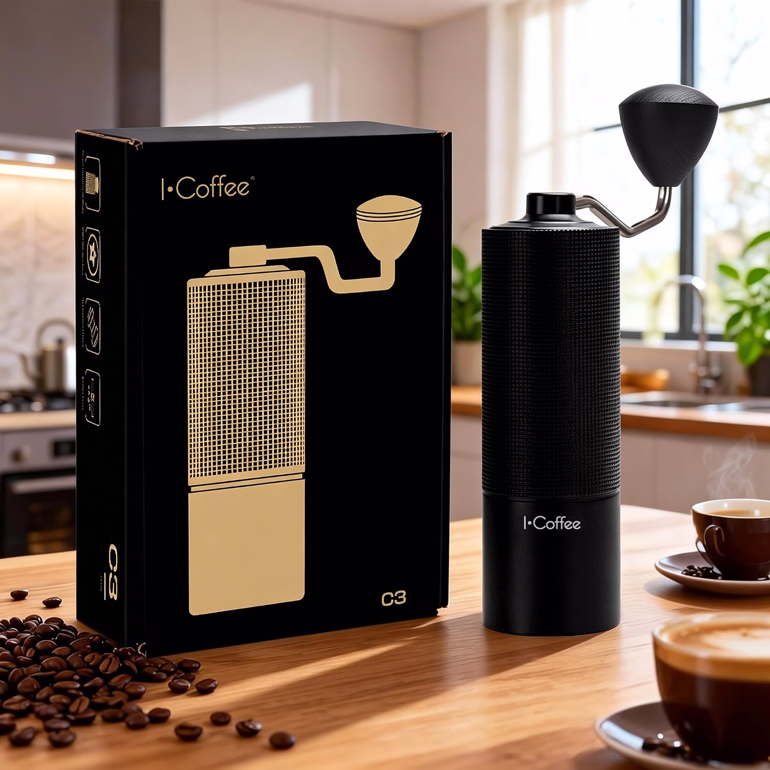 Moedor manual iCoffee C3S